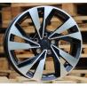 R15x6 5X100 ET 40 57.1 XE277 Black Polished (MB) For VW (P2)