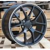 R19x8 5X112 ET 38 66.6 XE384 (IN5461) Black Matt+Polished Lip (BMPL) For MER (K3)