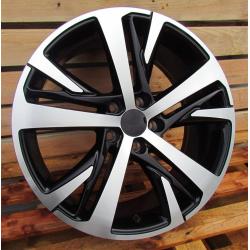 R18x7.5 5X108 ET 42 65.1 XE390 Black Polished (MB) For PEUG (P2+K4)