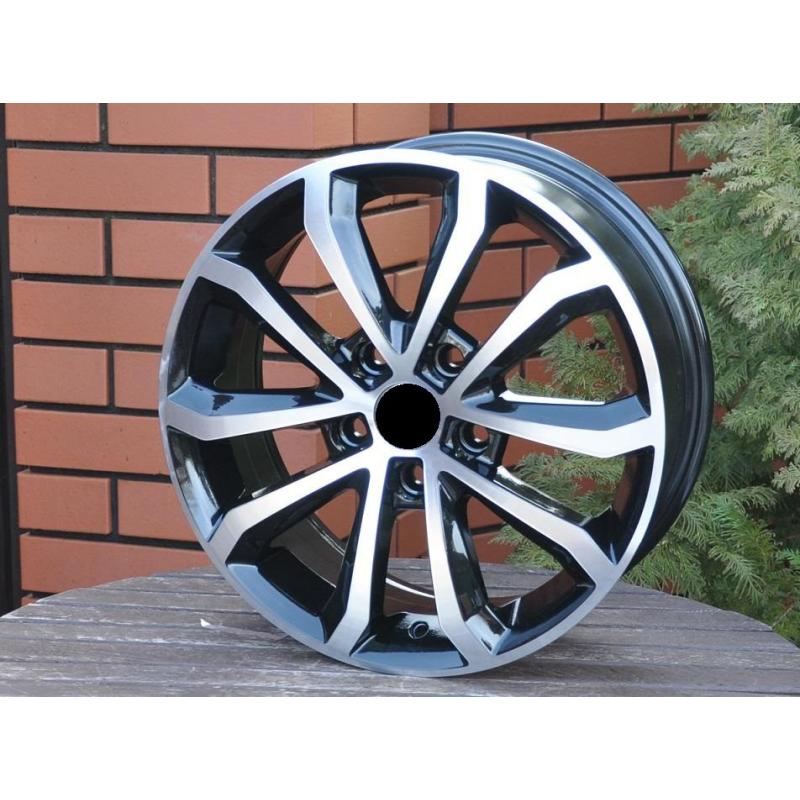 R16x6.5 5X112 ET 46 57.1 XF083 Black Polished (MB) For SKODA (R) ((AKC 65 Eur)) R16x6.5 5X112 ET 46 57.1 XF083 Black Polished (MB) For SKODA (R) ((AKC 65 Eur))
