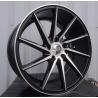 R20x9 5X120 ET 38 74.1 XF096 (QC175) Black Polished (MB) For RACIN (K3) ((AKC 80 Eur)(LEFT) Style Vossen)