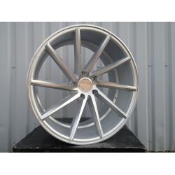 R19x9 5X120 ET 35 72.6 XF096 Polished Silver (MS) For RACIN (K7) ((Left) Style Vossen (AKC 70 Eur))