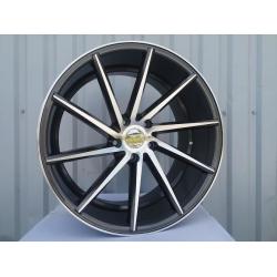 R19x9 5X120 ET 35 72.6 XF096 Grey Polished (MG) For RACIN (K3) ((Left) Style Vossen (AKC 70 Eur))