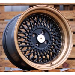 R16x9 4X100 ET 20 73.1 XF098 Black Matt (BM) For RACIN (R) (REAR+FRONT STYLE BBS)