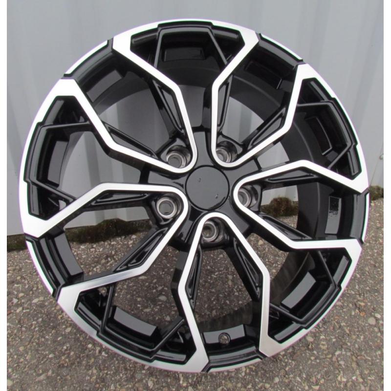 R17x7 4X100 ET 44 60.1 XF260 (BK1058) Black Polished (MB) For RENAU (R) R17x7 4X100 ET 44 60.1 XF260 (BK1058) Black Polished (MB) For RENAU (R)