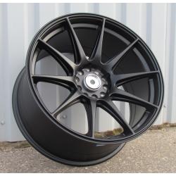 R19x8.5 10X114/120 ET 20 74.1 XF266 Black Half Matt (BLHM) For RACIN (K4) ((AKC 110 Eur) REAR+FRONT)