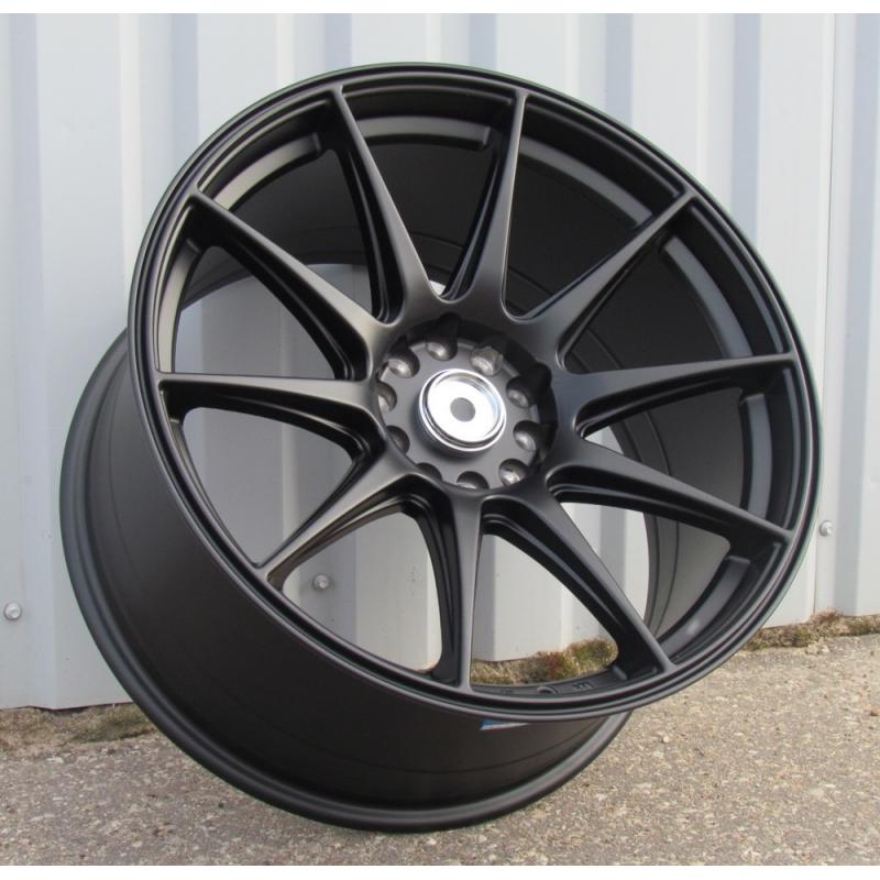 R19x8.5 10X114/120 ET 20 74.1 XF266 Black Half Matt (BLHM) For RACIN (K4) ((AKC 110 Eur) REAR+FRONT) R19x8.5 10X114/120 ET 20 74.1 XF266 Black Half Matt (BLHM) For RACIN (K4) ((AKC 110 Eur) REAR+FRONT)