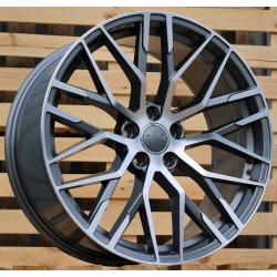 R19x8.5 5X112 ET 39 66.5 XFE30 (BY1373) Grey Polished (MG) For AUD (Z2+Z3)