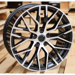 R19x8.5 5X112 ET 39 66.5 XFE30 (BY1373) Black Polished (MB) For AUD (Z3)