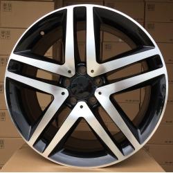 R19x8 5X112 ET 52 66.6 XFE69 Black Polished (MB) For MER (K4) ((Max load 980kg))
