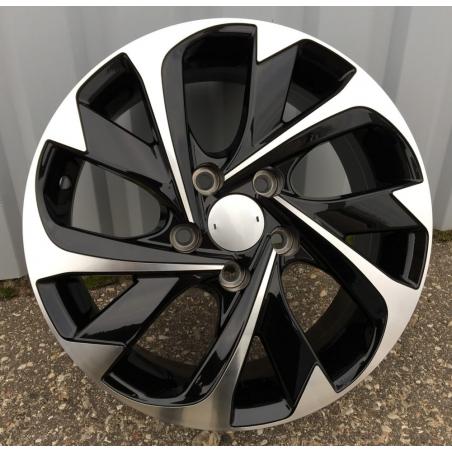 R16x6.5 5X114.3 ET 40 60.1 XFE89 Black Polished (MB) For TOYOT (R)