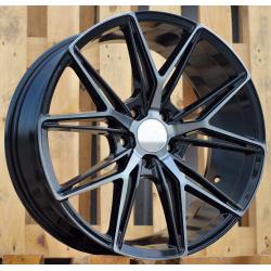 R18x8 5X114.3 ET 40 73.1 Y0036 Black+Tinted Face (BLTF) For HAXER (K4)