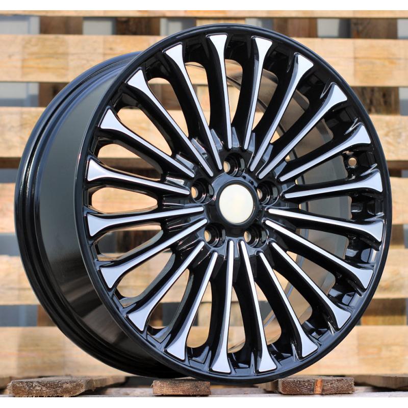 R18x8 5X108 ET 55 63.4 Y0056 Black Polished (MB) For FORD (D4) R18x8 5X108 ET 55 63.4 Y0056 Black Polished (MB) For FORD (D4)
