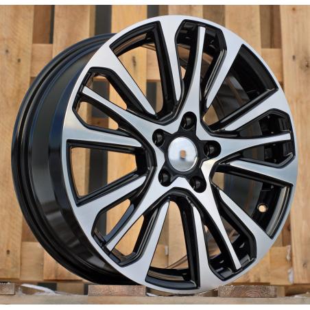 R17x7 5X114.3 ET 43 66.1 Y0057 Black Polished (MB) For RENAU (R)