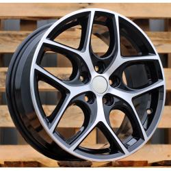 R17x7 5X108 ET 50 63.4 Y0058 Black Polished (MB) For FORD (R)