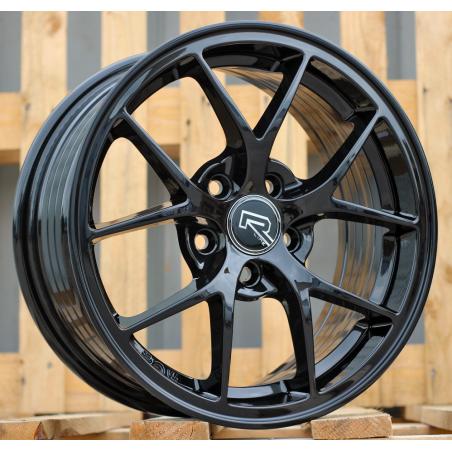 R15x6.5 5X114.3 ET 40 67.1 Y0134 Black (BL) For RACIN (R)