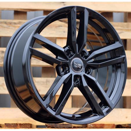 R17x7.5 5X112 ET 30 66.6 Y0136 Black (BL) For RACIN (R)