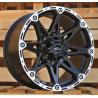 R17x8.5 6X139.7 ET 15 110.1 Y0139 Black Polished Half Matt (MBHM) For 4X4 (K2)