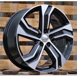 R18x8 5X108 ET 42 63.4 Y0143 Black Polished (MB) For VOLVO (K4+P)
