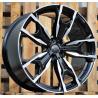 R20x8 5X112 ET 27 66.6 Y0204 Black Polished (MB) For BMW (K4+P) (New X3 (Rear+Front))
