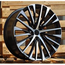 R20x8 5X114.3 ET 30 60.1 Y1118 Black Polished Half Matt (MBHM) For LEX (K4) (NEW Model)