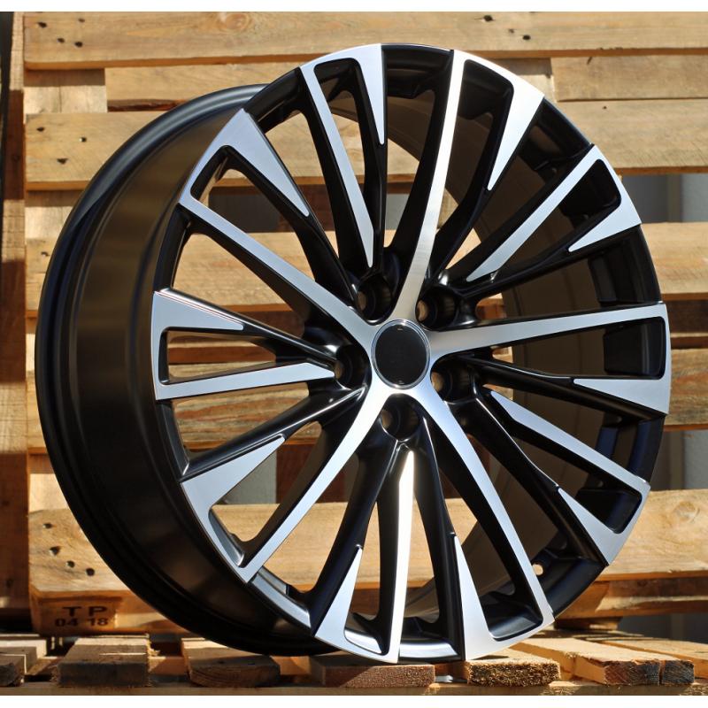 R20x8 5X114.3 ET 30 60.1 Y1118 Black Polished Half Matt (MBHM) For LEX (K4) (NEW Model) R20x8 5X114.3 ET 30 60.1 Y1118 Black Polished Half Matt (MBHM) For LEX (K4) (NEW Model)