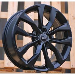 R16x6.5 5X100 ET 45 57.1 Y1144 Black Half Matt (BLHM) For RACIN (R)