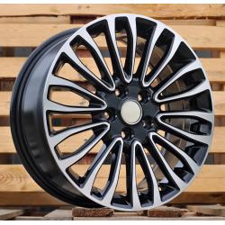 R17x7 5X108 ET 50 63.3 Y1158 Black Polished (MB) For FORD (L4)