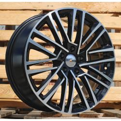 R18x7.5 5X112 ET 48 57.1 Y1191 Black Polished (MB) For SKODA (K4)