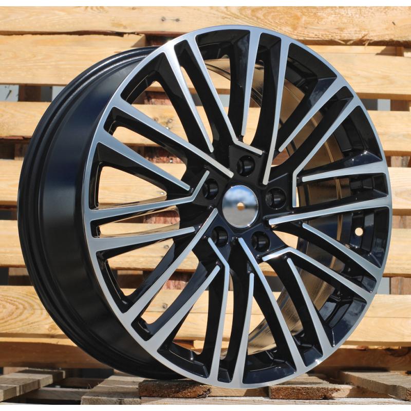 R18x7.5 5X112 ET 48 57.1 Y1191 Black Polished (MB) For SKODA (K4) R18x7.5 5X112 ET 48 57.1 Y1191 Black Polished (MB) For SKODA (K4)