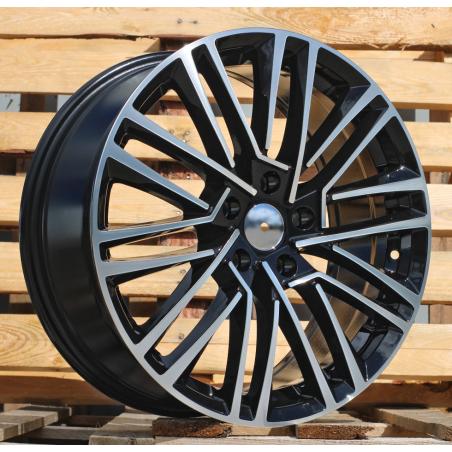 R18x7.5 5X112 ET 48 57.1 Y1191 Black Polished (MB) For SKODA (K4)
