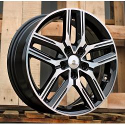 R17x6.5 5X114.3 ET 50 67.1 Y1227 Black Polished (MB) For KIA (K4)