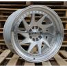 R20x11 5X120 ET 25 74.1 XFA39 Silver+Polished Lip (SP) For RACIN (K4) (Rear+Front Style ROTIFORM)