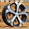R18x6.5 5X114.3 ET 32 66.1 Y1274 Black Polished Half Matt (MBHM) For DACIA (K2) (NEW Model)
