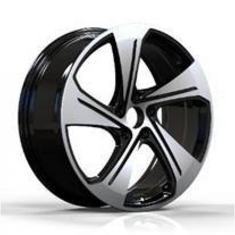 R19x8 5X112 ET 49 57.1 YS1270 Black Polished (MB) For AUD (P) (HYBRID FORGED New Model) R19x8 5X112 ET 49 57.1 YS1270 Black Polished (MB) For AUD (P) (HYBRID FORGED New Model)