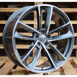 R21x9 5X112 ET 33 66.5 XFE81 (IN1065) Grey Polished (MG) For AUD (P1)