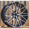 R20x10 5X112 ET 19 66.5 XFRGW5697 Black Polished (MB) For PORCH (K3) (FORGED (Rear+Front))