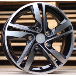 R15x6 5X114.3 ET 48 67.1 XFA07 Black Polished (MB) For HYUND (P2)