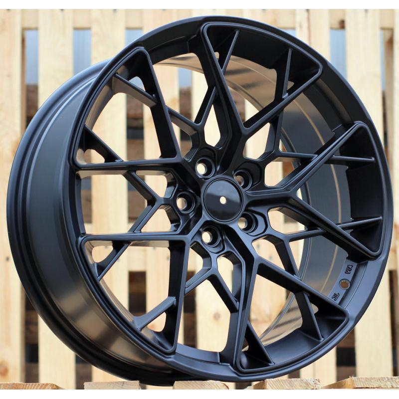 R17x7.5 5X100 ET 35 57.1 Q1131 (BK5929) Black Half Matt (BLHM) For RACIN (D3) (Style HRE) R17x7.5 5X100 ET 35 57.1 Q1131 (BK5929) Black Half Matt (BLHM) For RACIN (D3) (Style HRE)