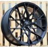R17x7.5 5X100 ET 35 57.1 Q1131 (BK5929) Black Half Matt (BLHM) For RACIN (D3) (Style HRE)