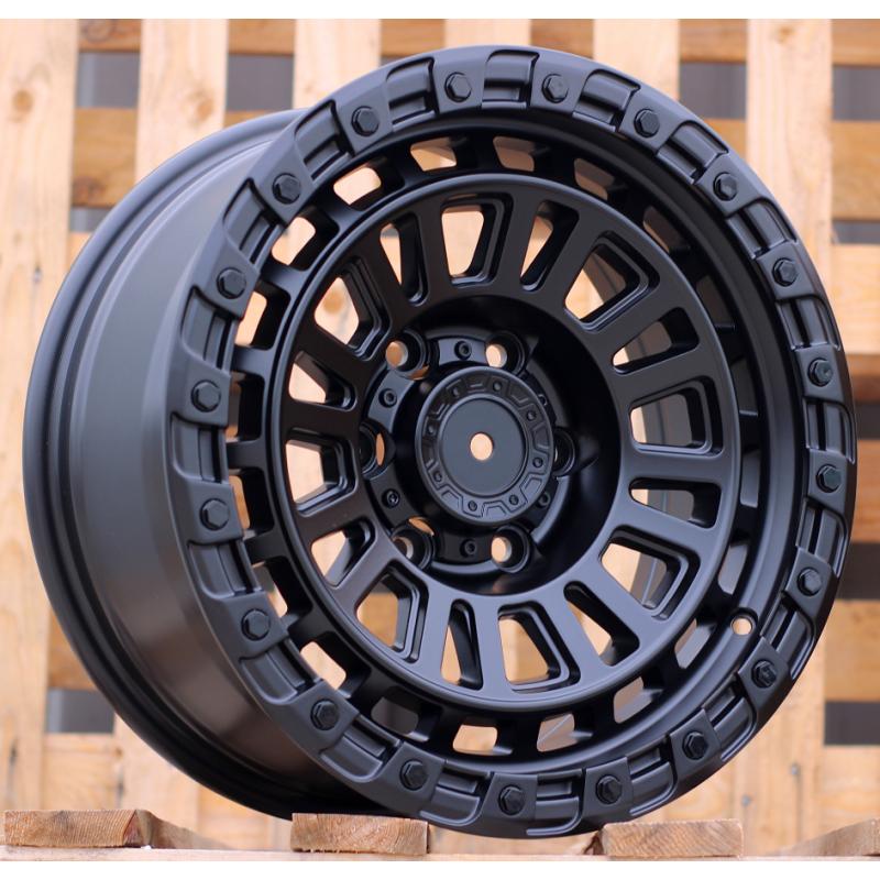 R17x8 6X139.7 ET 0 110.1 YS182 Black Half Matt (BLHM) For 4X4 (D4) R17x8 6X139.7 ET 0 110.1 YS182 Black Half Matt (BLHM) For 4X4 (D4)