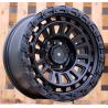 R17x8 6X139.7 ET 0 110.1 YS182 Black Half Matt (BLHM) For 4X4 (D4)