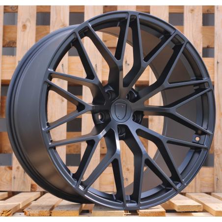 R20x10 5X112 ET 19 66.5 3S1067 (IN0397) Black Half Matt (BLHM) For PORCH (P2) (Rear+Front)