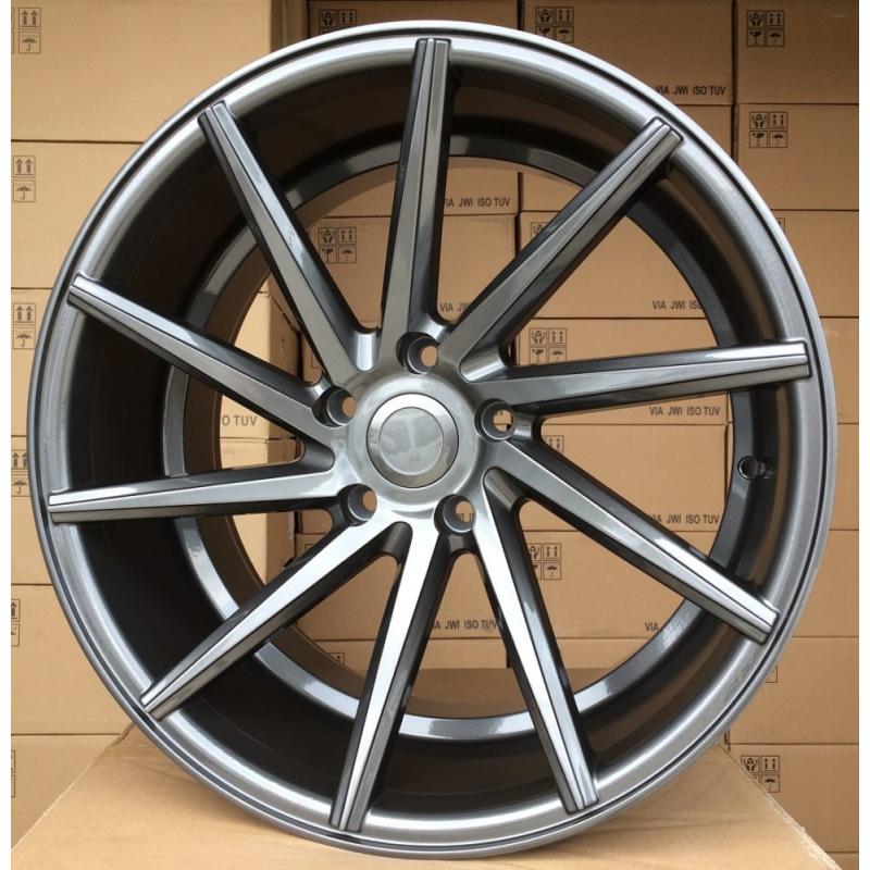 R19x9.5 5X120 ET 38 72.6 B1058 Grey (GR) For RACIN (P) (LEFT SIDE (Style Vossen)) R19x9.5 5X120 ET 38 72.6 B1058 Grey (GR) For RACIN (P) (LEFT SIDE (Style Vossen))