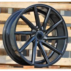 R20x8.5 5X112 ET 30 66.5 B1058 Black (BL) For RACIN (Z3) (LEFT SIDE (Style Vossen))