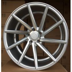 R19x8.5 5X120 ET 35 72.6 B1059 Polished Silver (MS) For RACIN (P) (RIGHT SIDE (Style Vossen))