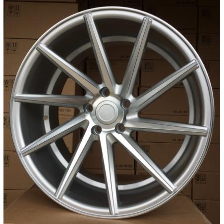 R19x8.5 5X120 ET 35 72.6 B1059 Polished Silver (MS) For RACIN (P) (RIGHT SIDE (Style Vossen))