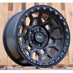 R17x9 5X127 ET M6 78.1 B1105 Black Half Matt (BLHM) For 4X4 (K4)