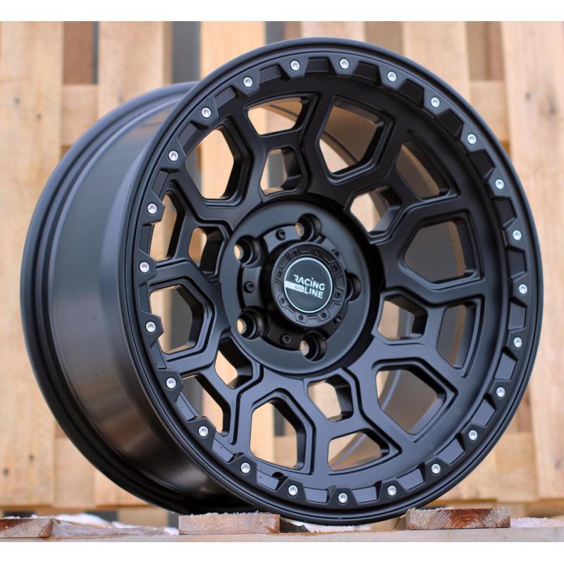 R17x9 5X127 ET M6 78.1 B1105 Black Half Matt (BLHM) For 4X4 (K4) R17x9 5X127 ET M6 78.1 B1105 Black Half Matt (BLHM) For 4X4 (K4)