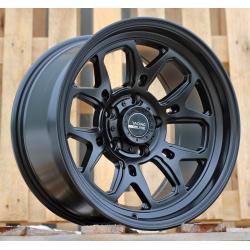 R17x9 5X127 ET M6 78.1 B1106 Black Half Matt (BLHM) For 4X4 (R)
